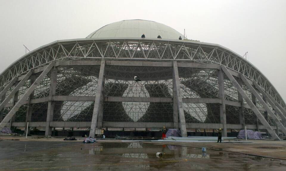 华蓥温泉馆网架工程